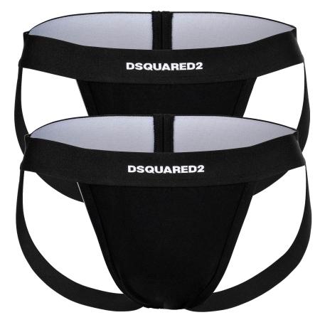 Dsquared2 DSQUARED2 Slip zwart / wit