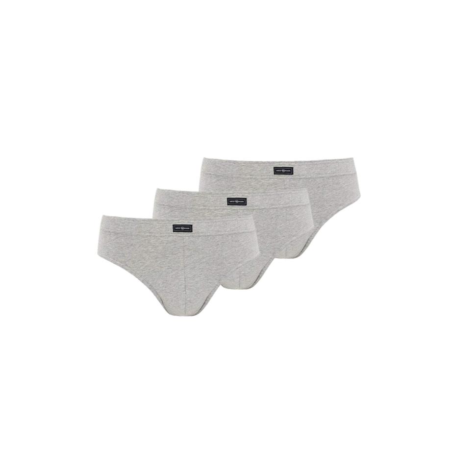 WESTMARK LONDON WESTMARK LONDON Slip Bruno Brief grijs / zwart -