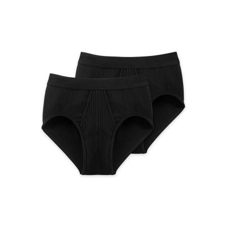 Schiesser SCHIESSER Slip Authentic Sport zwart