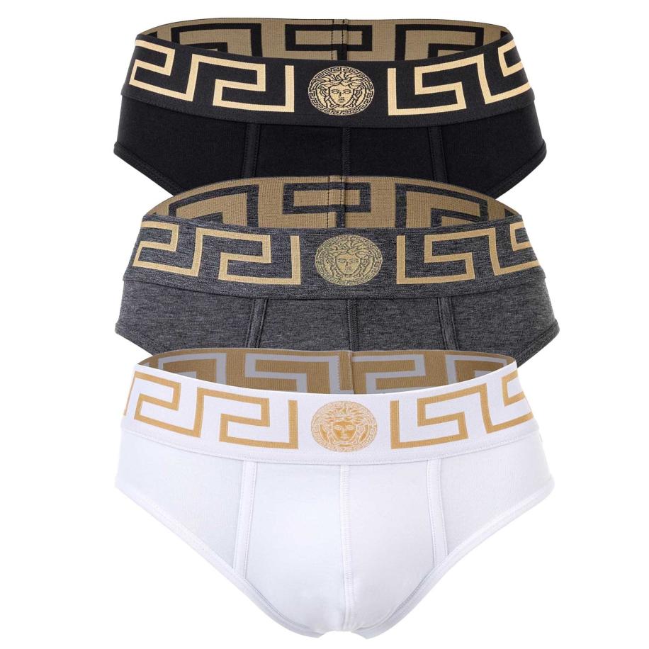Versace VERSACE Slip brons / grijs / zwart / wit -