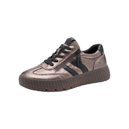 Tamaris Tamaris Sneakers laag donkerbruin / rose-goud