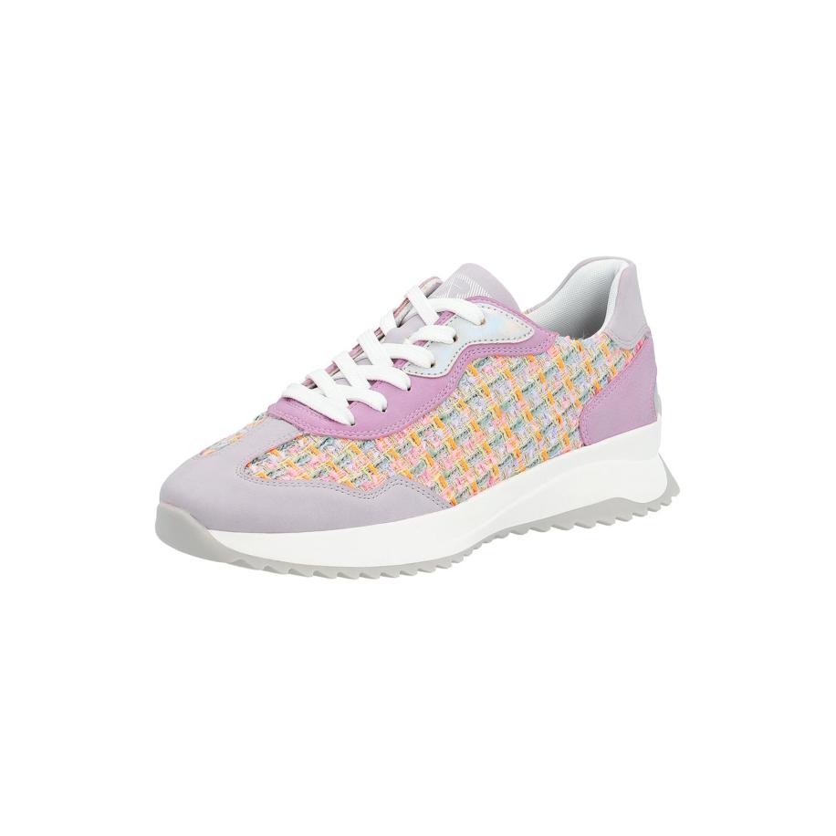 Rieker Sport Rieker Sport Sneakers laag lichtgroen / sering / mauve / lichtoranje -