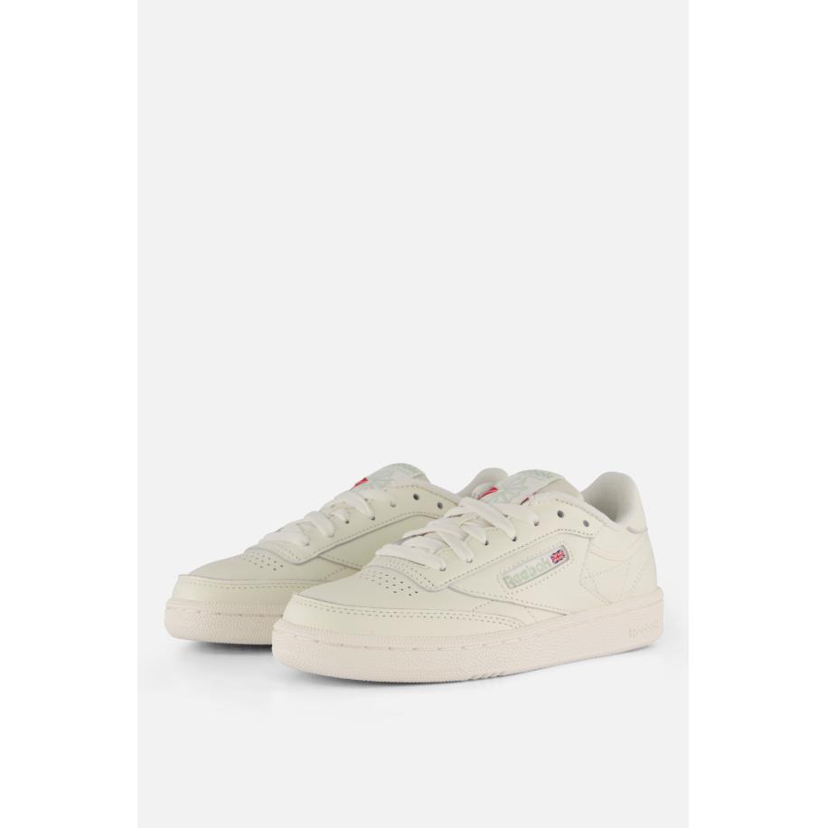 Reebok Club C85 Sneakers beige Synthetisch Bruin