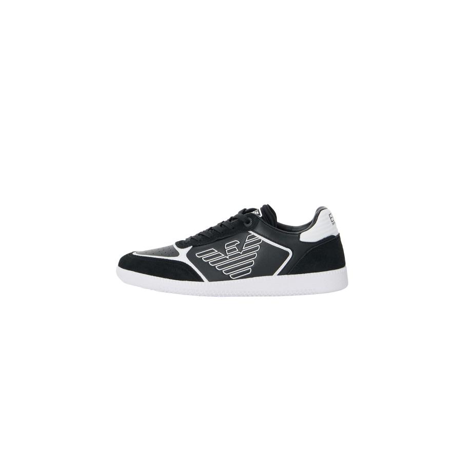Emporio Armani EA7 Emporio Armani Sneakers laag NEW HERITAGE EAGLE zwart / wit -