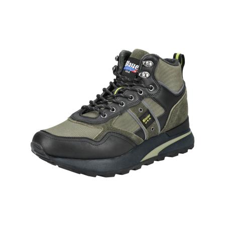 Blauer.USA Blauer.USA Sneakers hoog groen / zwart