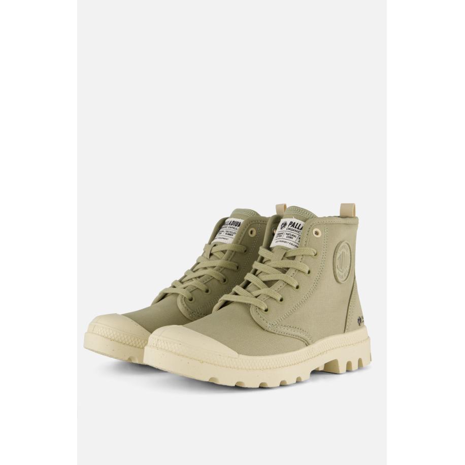 Palladium Hi Zip Sneakers groen Katoen Groen
