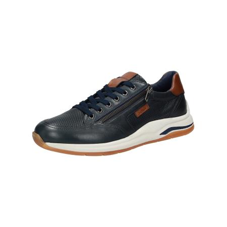 Sioux SIOUX Sneakers laag Turibio donkerblauw / bruin