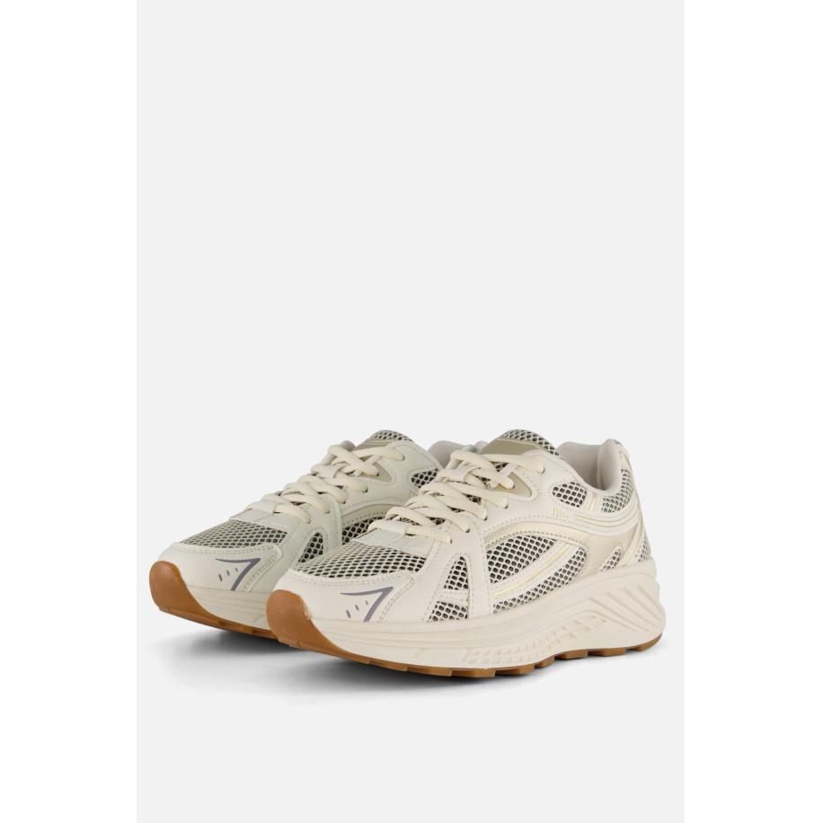 Ann Rocks Sneakers beige Textiel Bruin