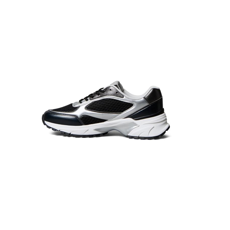 Calvin Klein Calvin Klein Jeans Sneakers laag zwart / zilver -