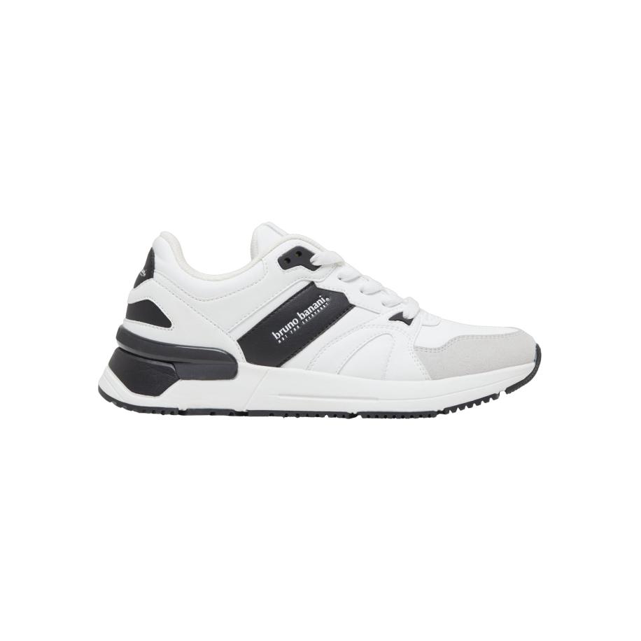 Bruno Banani Sneakers laag Nce lichtgrijs / zwart / wit Wit