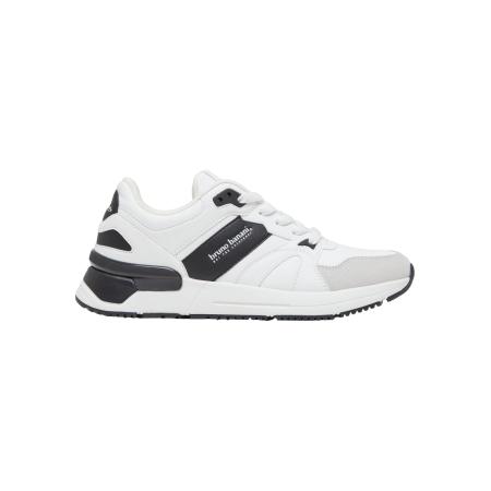 Bruno Banani Sneakers laag Nce lichtgrijs / zwart / wit