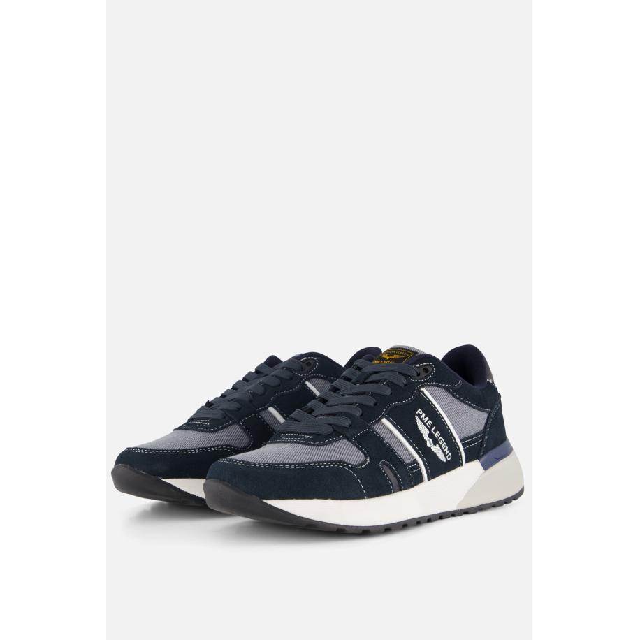 PME Legend Jet Lifter Sneakers blauw Imitatieleer Blauw