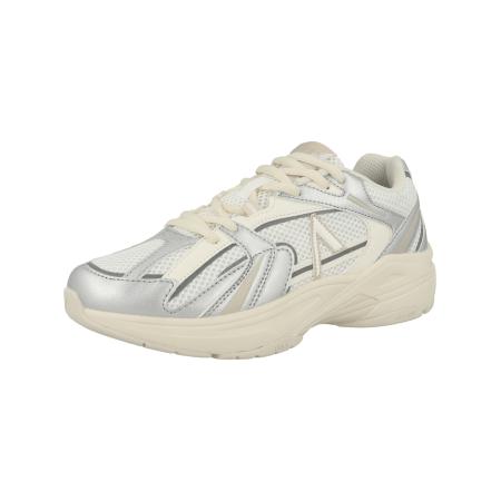 ARKK Copenhagen Sneakers laag Oserra donkerbeige / zilver / wit