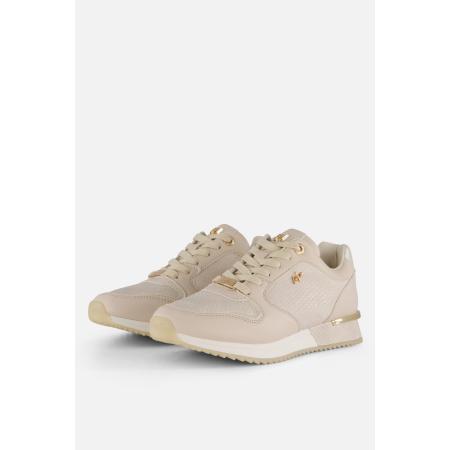 Mexx Fleur Ellen Sneakers beige Textiel