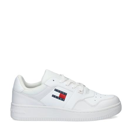 Tommy Jeans Retro Basket lage sneakers Wit 448468