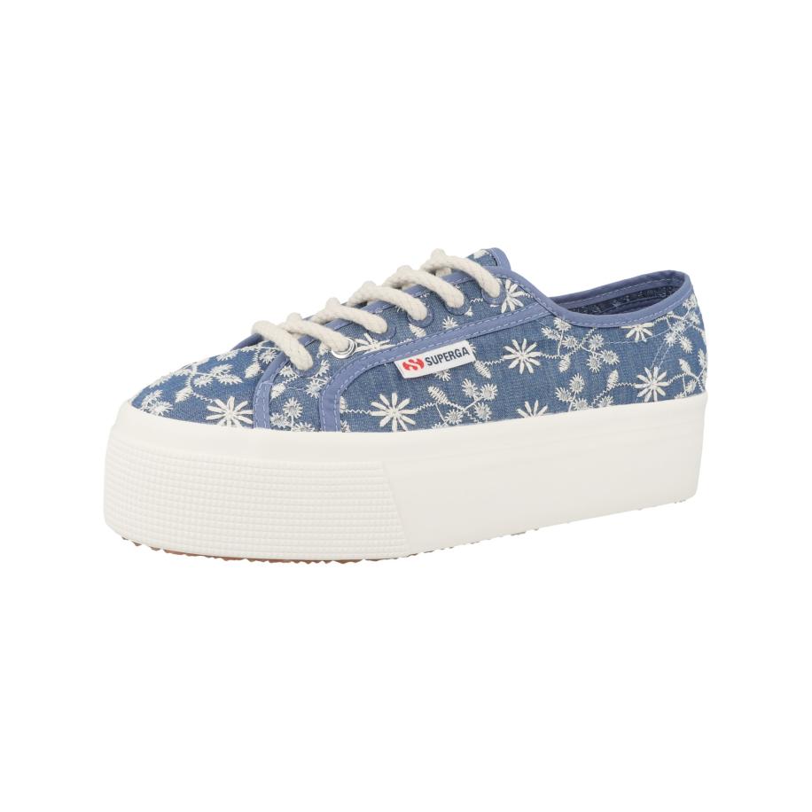 SUPERGA Sneakers laag 2790 Platform Sangallo blauw denim / wit Multicolor
