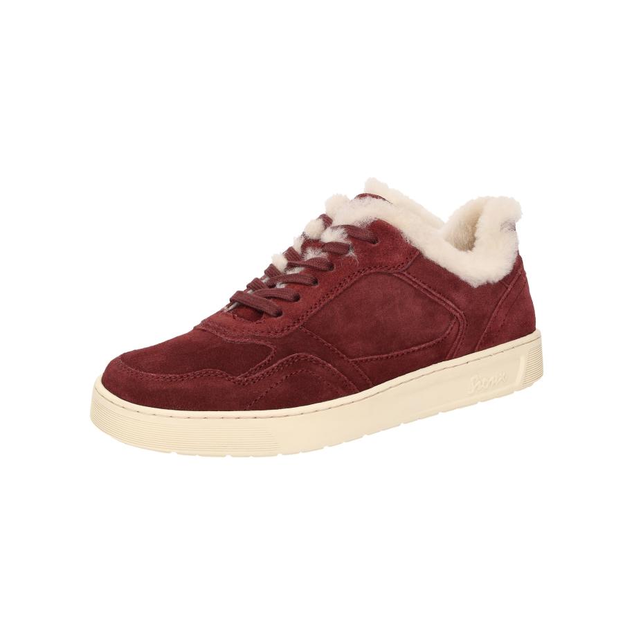 Sioux SIOUX Sneakers laag Maites sneak 7-LF crème / donkerrood -