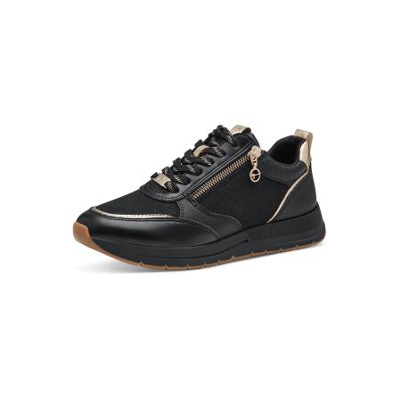Tamaris Tamaris Sneakers laag goud / zwart