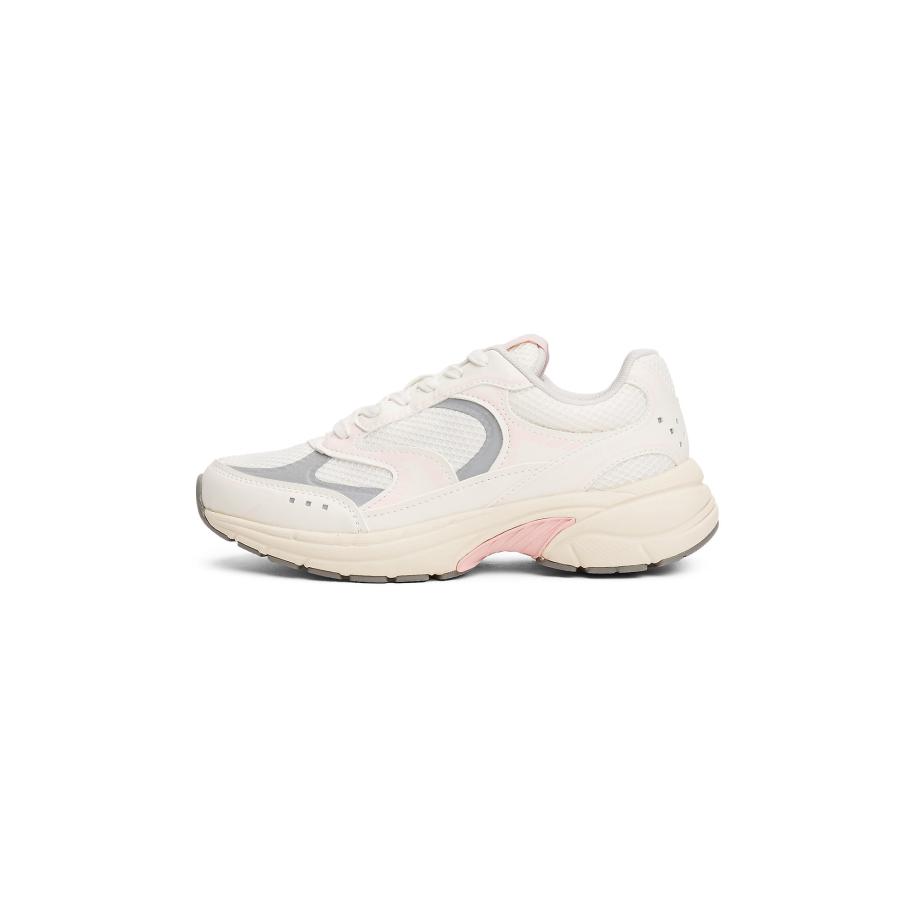 Tommy Jeans Tommy Jeans Sneakers laag Archive lichtbeige / grijs / rosa / offwhite -