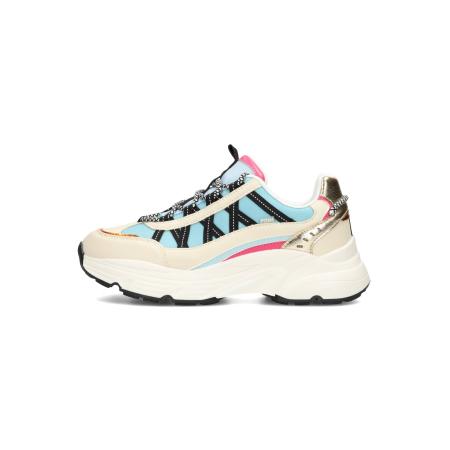 Posh POSH by Poelman Sneakers laag Jordan crème / aqua / lichtblauw / zwart