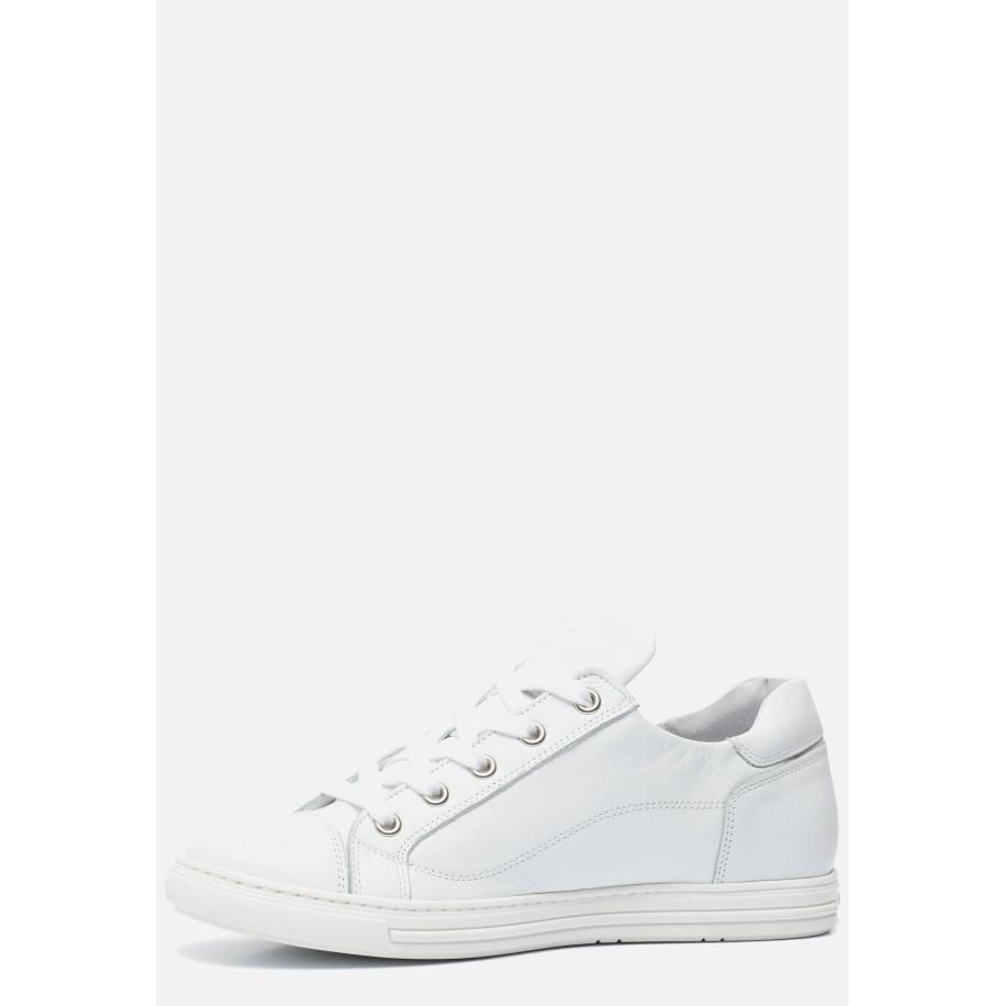 Aqa Sneakers wit Leer Wit