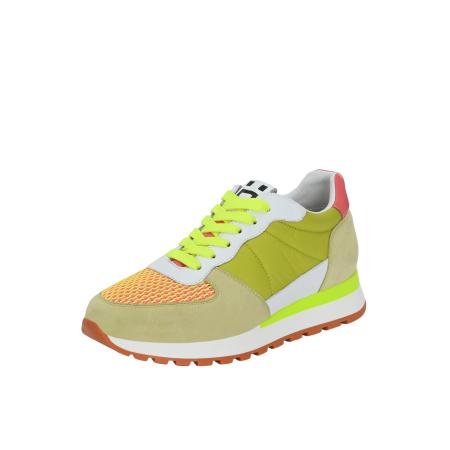 FREUDE FREUDE Sneakers laag Asta limoen / neongroen / oranjerood / wit