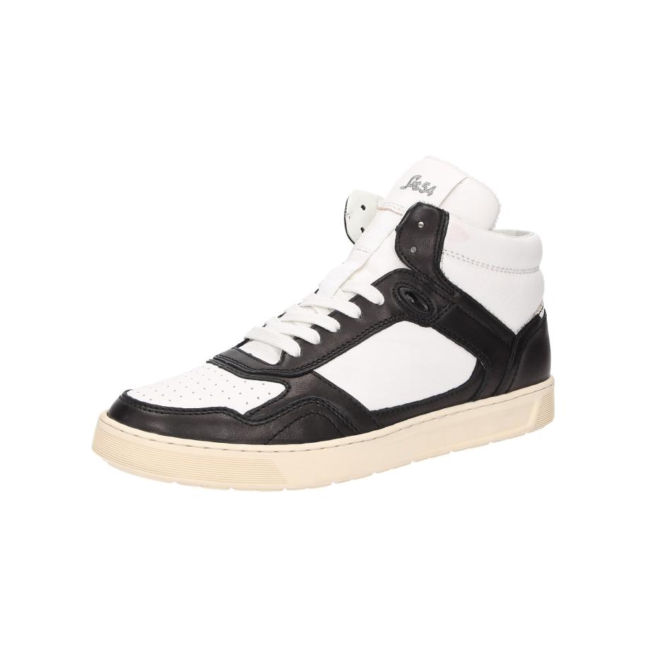 Sioux SIOUX Sneakers hoog Tedroso-705 zwart / wit -