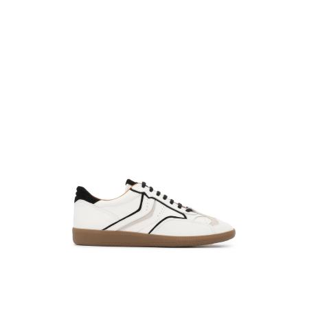 Kazar Kazar Sneakers laag beige / zwart / wit