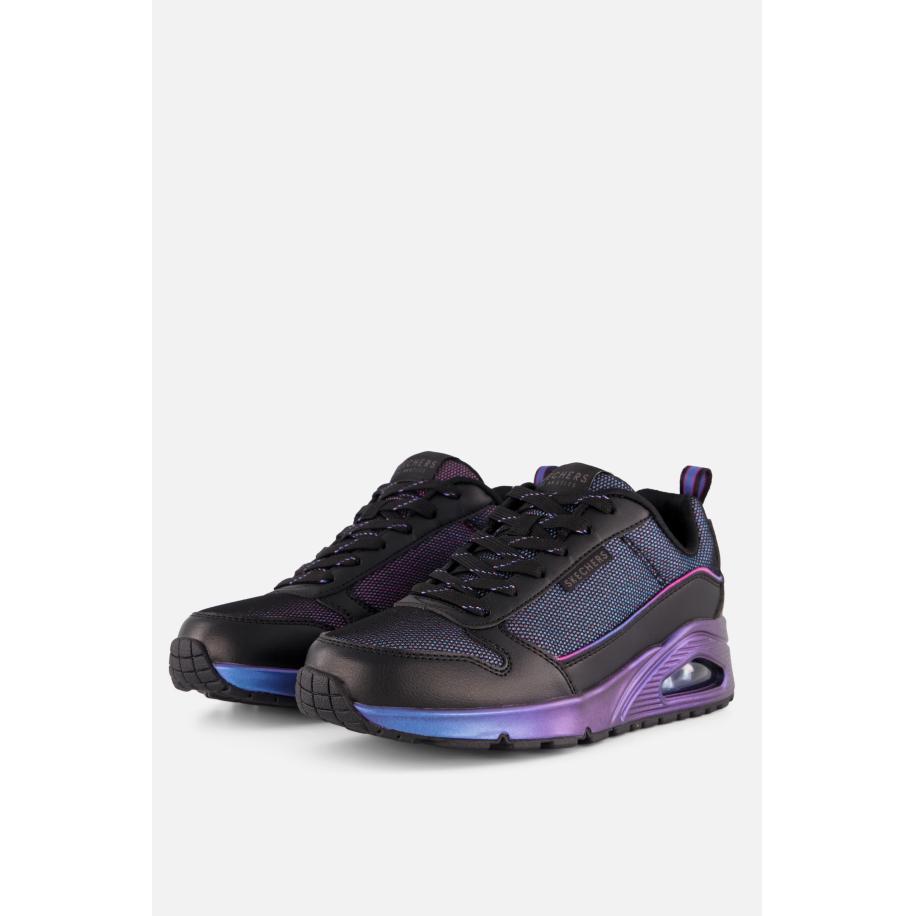 Skechers Uno Sparkle Elite Sneakers zwart Zwart