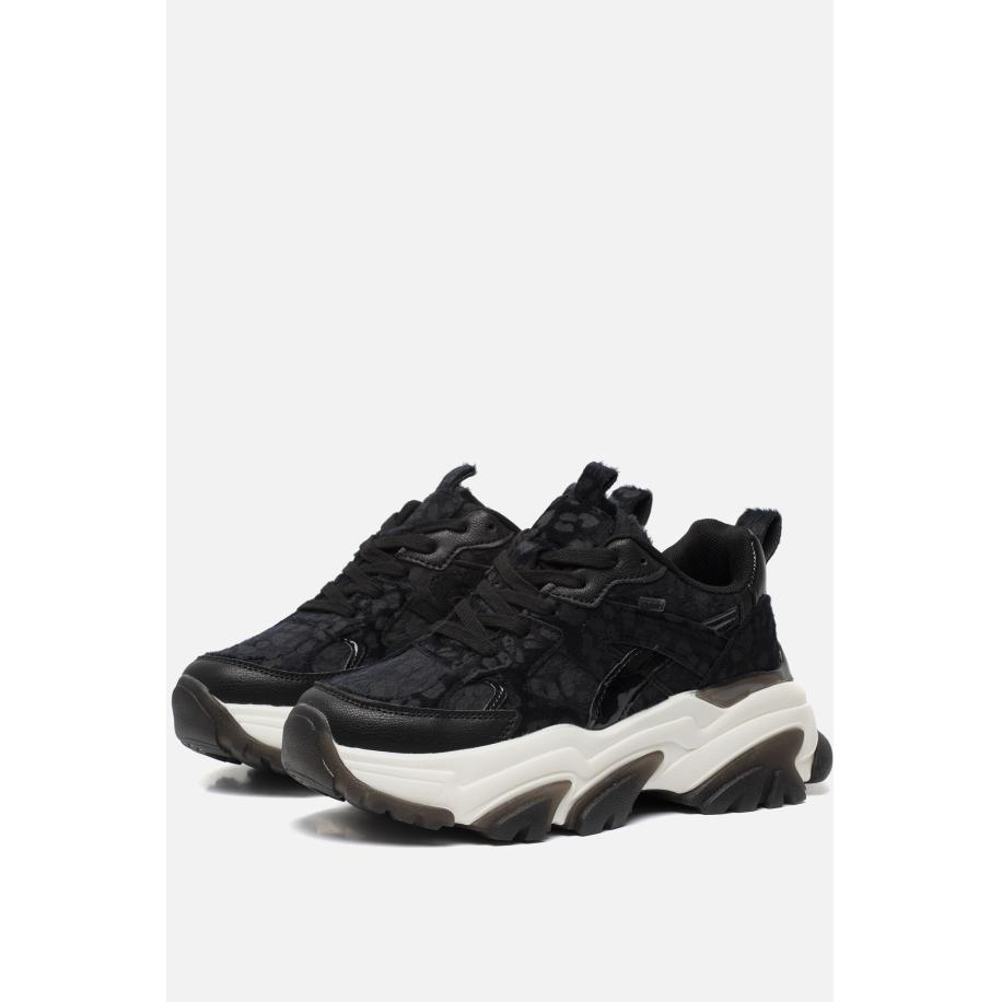 POSH by Poelman Sneakers zwart Synthetisch Zwart