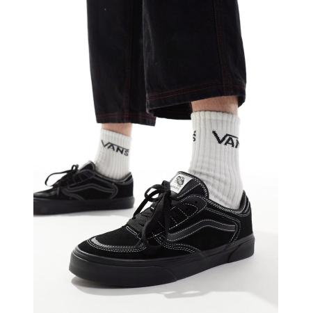 Vans - Rowley - Klassieke sneakers in zwart