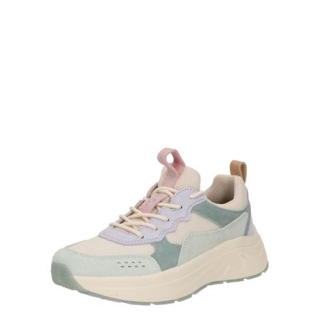 SALAMANDER Sneakers laag crème / smaragd / lichtgroen