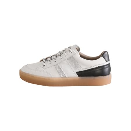 Next Next Sneakers laag zwart / zilver / wit