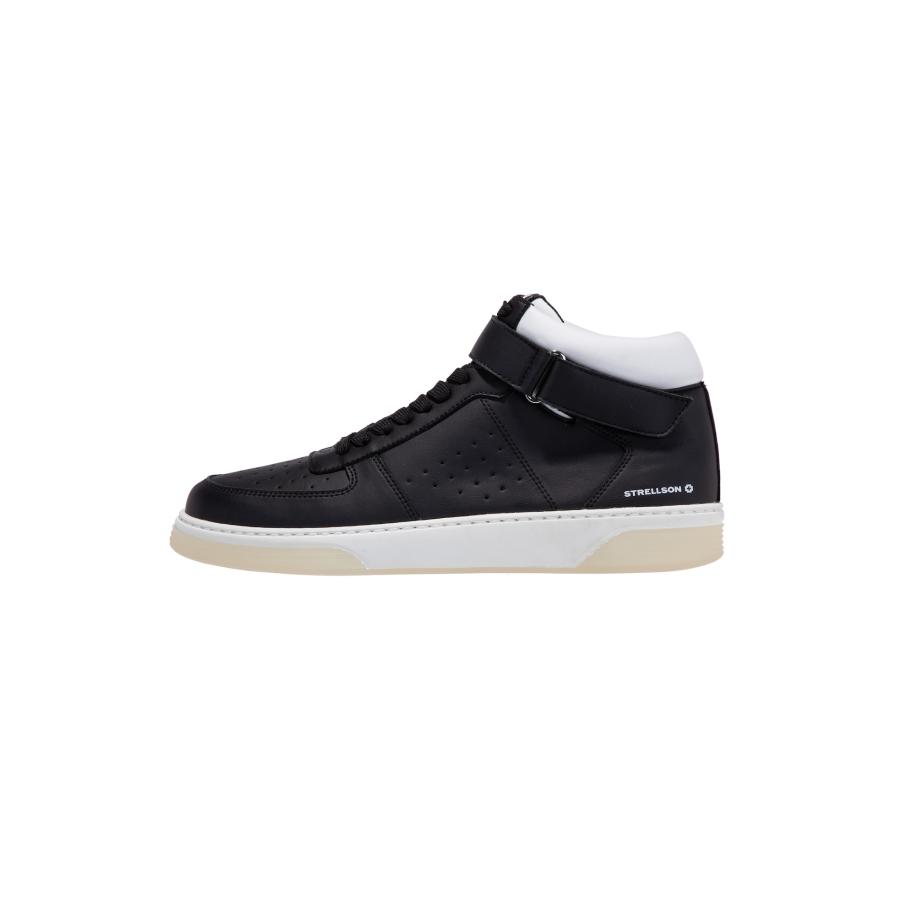 Strellson STRELLSON Sneakers hoog Shoreditch Evans T zwart / wit -