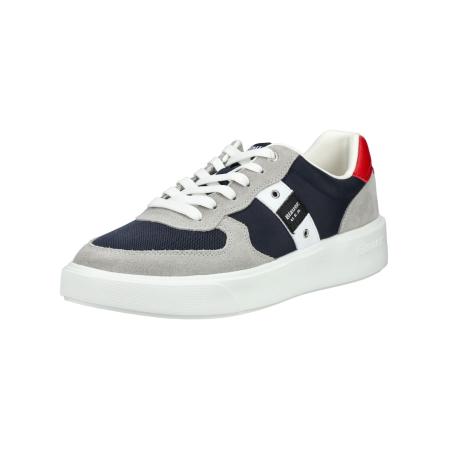 Blauer.USA Blauer.USA Sneakers laag grijs / donkergrijs / rood