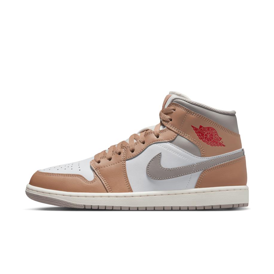 Air Jordan 1 Mid Herenschoenen - Bruin Bruin