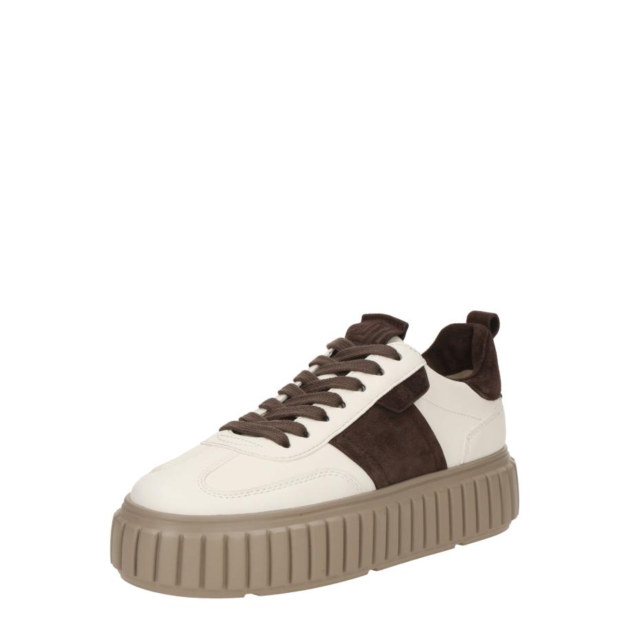 Kennel & Schmenger Kennel & Schmenger Sneakers laag ZAP bruin / wit -