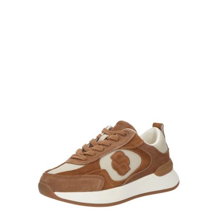 Hugo Boss BOSS Sneakers laag ivoor / roestbruin