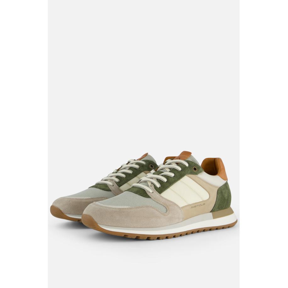 Ambitious Grizz Sneakers beige Suede Bruin