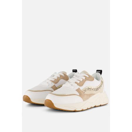 Ann Rocks Sneakers wit Synthetisch