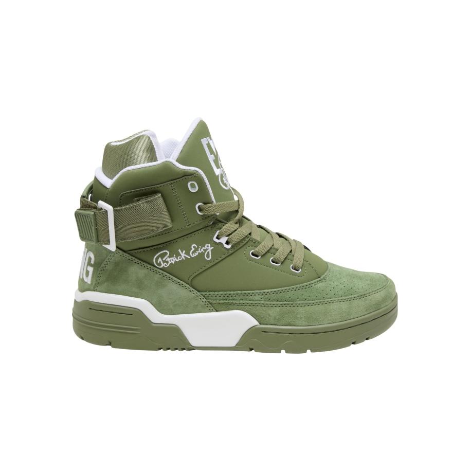 Ewing Sneakers hoog groen / wit Groen