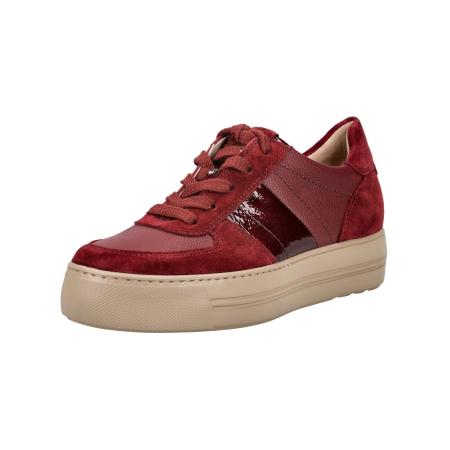Paul Green Paul Green Sneakers laag rood / donkerrood