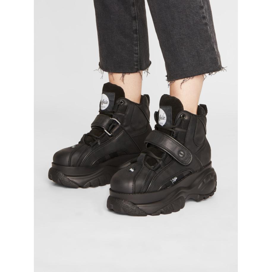 Buffalo London Buffalo London Sneakers hoog zwart -