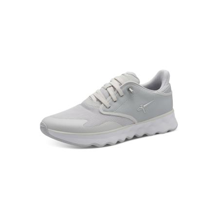 Tamaris Tamaris Sneakers laag lichtgrijs / pastelgroen