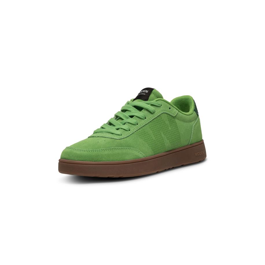 Woden WODEN Sneakers laag Toke bruin / groen -