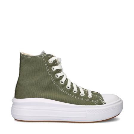 Converse Chuck Taylor All Star Move Platform hoge sneakers Groen 465297