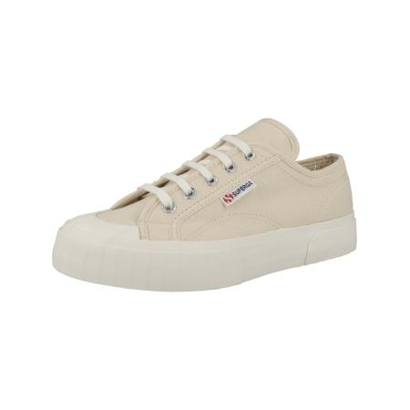 SUPERGA Sneakers laag sand / wit