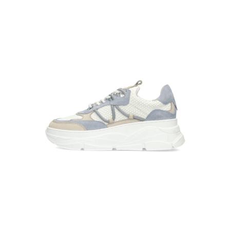 PS Poelman PS Poelman Sneakers laag beige / blauw / wit