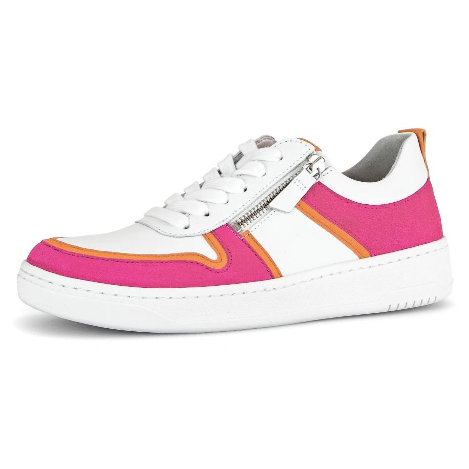 Gabor GABOR Sneakers laag oranje / donkerroze / wit -