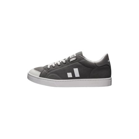 Ethletic Ethletic Sneakers laag antraciet / wit